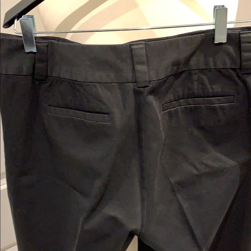 🔥SOLD🔥Black cotton stretch pants-Gap - Picture 4 of 4